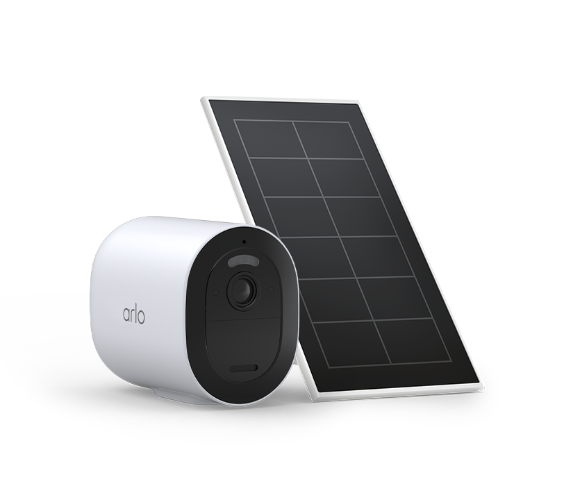 The Go 2 Camera with Solar Panel Bundle - White